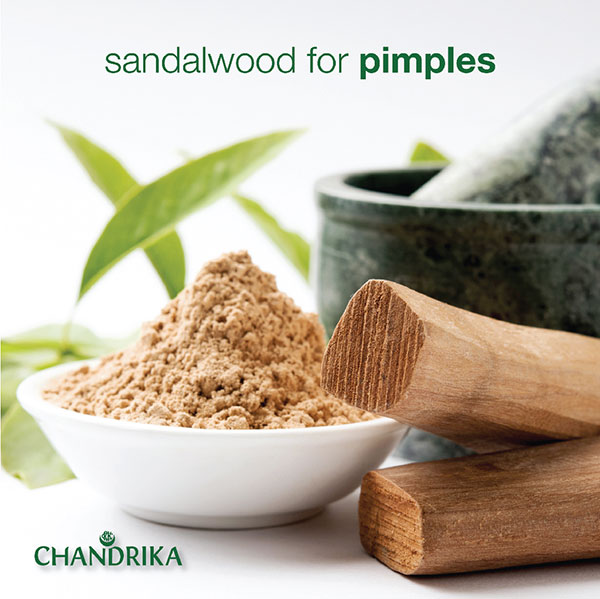 Chandrika for pimples