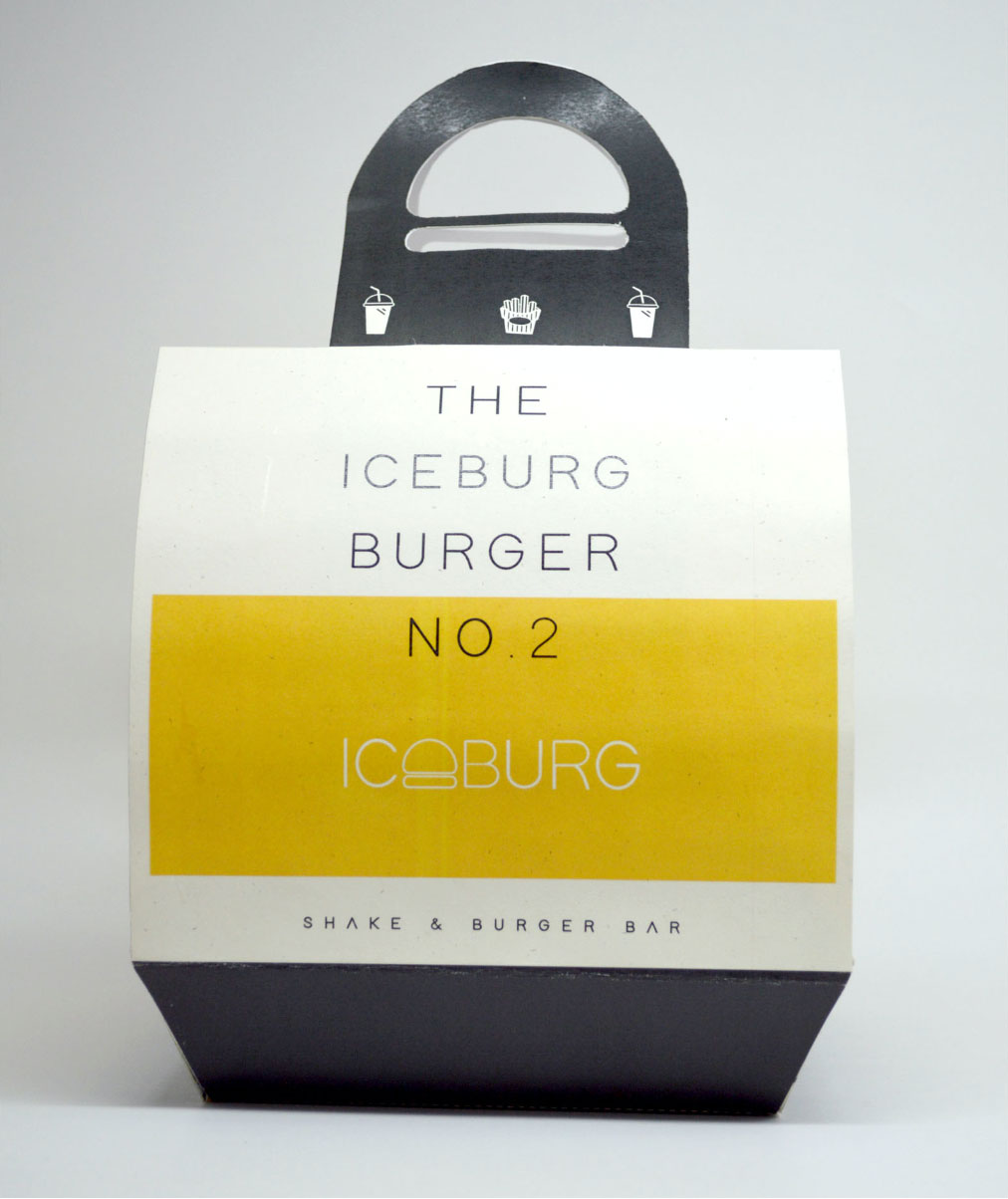 The iceberg packaging design